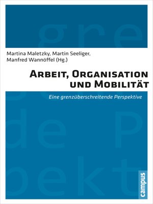 cover image of Arbeit, Organisation und Mobilität